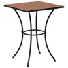 Vidaxl Mosaic Bistro Table Terracotta 23.6" Ceramic, 46705