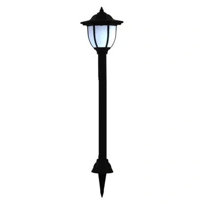 Vidaxl Outdoor Pathway Light Led Solar Walkway Landscape Light With Ground Spike
