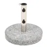 Vidaxl Parasol Base Granite Round 48.5 Lb, 43726