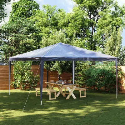 Vidaxl Party Tent 13.1'x13.1' Blue, 48503