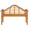 Vidaxl Patio Bench 49.2" Solid Wood Acacia