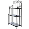 Vidaxl Plant Stand Display Blue White Mosaic Pattern, 41132