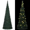 Vidaxl Pop-up String Artificial Christmas Tree With Led Green 70.9", 321524