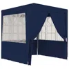 Vidaxl Professional Party Tent With Side Walls 8.2'x8.2' Blue 90 G/mâ², 48519