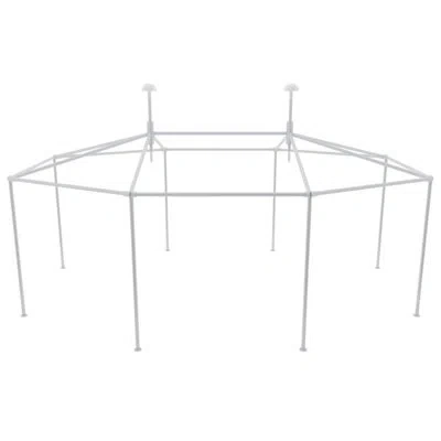 Vidaxl Replacement Frame - Insect Screen Protector In White