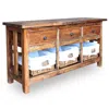 Vidaxl Sideboard Solid Reclaimed Wood 39.4"x11.8"x19.7", 244488