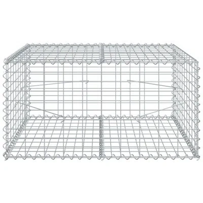 Vidaxl Silver Metal Border Fencing