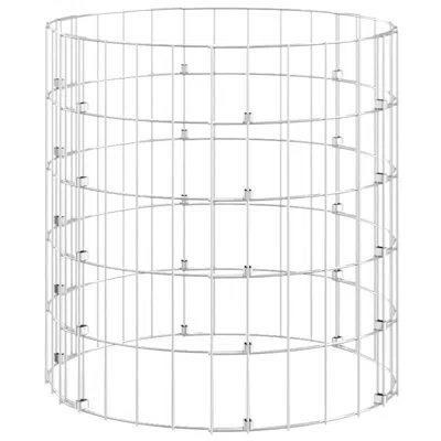 Vidaxl Silver Metal Fencing
