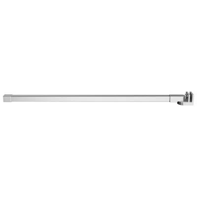 Vidaxl Support Arm For Bath Enclosure Stainless Steel 27.6" - 47.2" In Silver