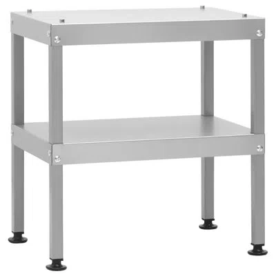 Vidaxl Table For Oven Smoker 15.7"x11"x17.5" Galvanized Steel