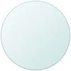 Shop Vidaxl Table Top Tempered Glass Round 11.8", 243624