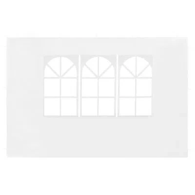 Vidaxl Tent Side Wall In White