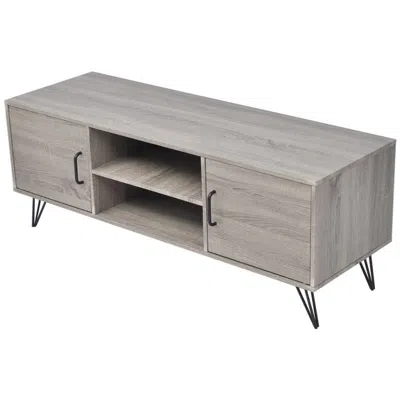 Vidaxl Tv Cabinet 47.2"x15.7"x17.7" Gray, 243449
