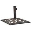 Vidaxl Umbrella Base Bronze 26.5 Lbs 19.3" Cast Iron, 47868