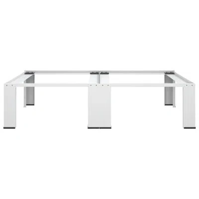 Vidaxl Universal Dryer Laundry Pedestal In White