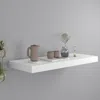 Vidaxl Wall Shelf White Honeycomb Mdf, Metal Medium Floating Wall Shelf