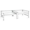 Vidaxl Washing Machine Stacking Kit With Pull-out Shelf In White