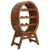 Vidaxl Wine Rack 13 Bottles Solid Acacia Wood