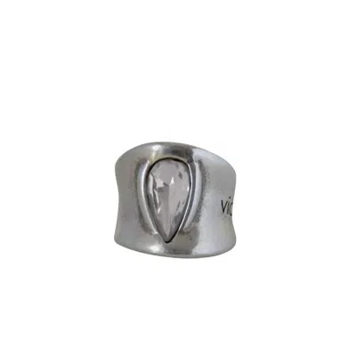 Vidda Anna Ring In Crystal In Multi
