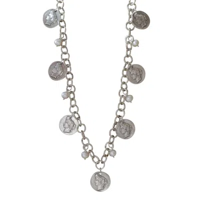 Vidda Women's Follis Necklace In Silver