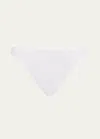Videris Lingerie Whitney Mid-rise Bikini Briefs In Pure