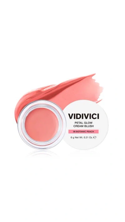 Vidivici Petal Glow Cream Blush In 8 Botanic Peach