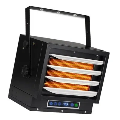 Vie Air 7500w Portable Hard-wire Installation Garage Heater With Remote And Vertical And Horizontal Air Flow