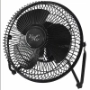 Vie Air 8" High Velocity Metal Desk And Floor Fan In Black