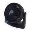 Vie Air 8" High Velocity Wall Mountable Turbo Desk And Floor Fan In Black