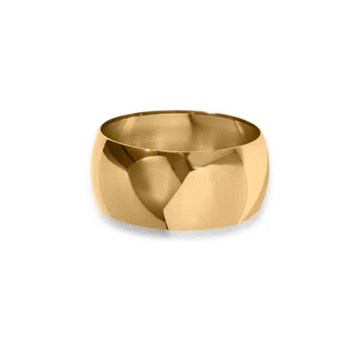 Viea Women's Dany Statement Sleek Style Cuff - Gold