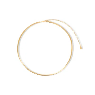 Viea Women's Gold Antonette Herringbone Body Chain