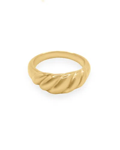 Viea Women's Gold Hali Croissant Ring