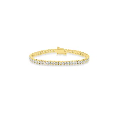 Viea Women's Kiera Tennis Chain Bracelet - Gold