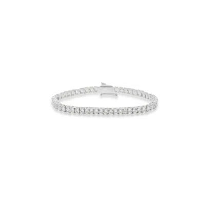 Viea Women's Kiera Tennis Chain Bracelet - Silver
