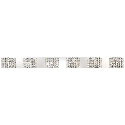 Vienna Full Spectrum Cesenna 54 1/2" Wide Crystal Led Bath Light