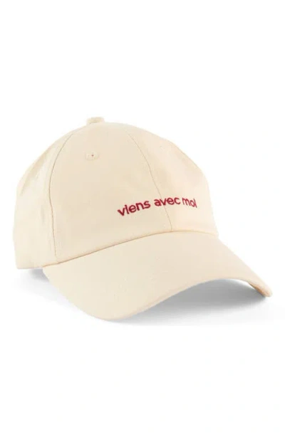 Viens Avec Moi Ball Cap