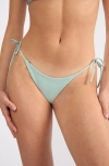 Viens Avec Moi Bayside Bikini Bottoms In Green