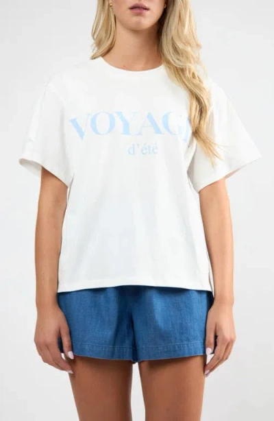 Viens Avec Moi Le Voyage Tee In White