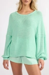 Viens Avec Moi Lightweight Relaxed Fit Sweater