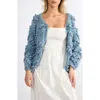 Viens Avec Moi Popcorn Cardigan