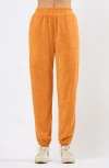 Viens Avec Moi Terry Lounge Pants In Orange