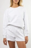 Viens Avec Moi The Lakeside Set Cotton Graphic Sweatshirt