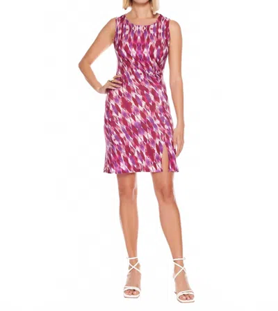 Viereck Affinity Mini Dress In Spire In Pink