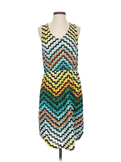 Pre-owned Viereck Cocktail Dress In Teal