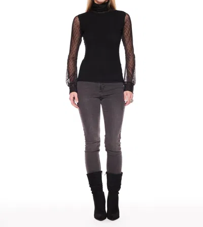 Viereck Le Bon Long Sleeve Top In Black