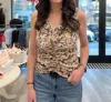 Viereck Leopard Mesh Tank In Neutral