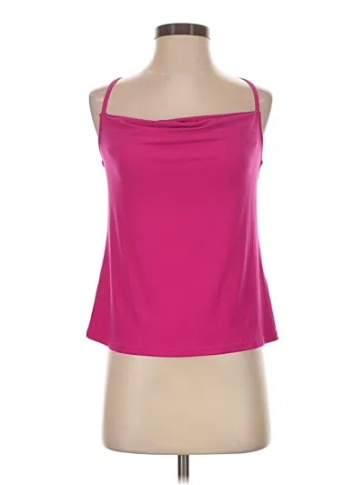 Pre-owned Viereck Sleeveless Top Pink Strapless Neckline Tops