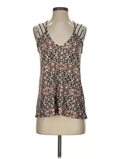 Pre-owned Viereck Tank Top Black Halter Neckline Tops