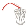 Vieste Rosa Christmas Ornament In Silver