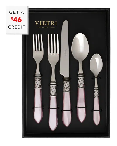 Vietri Aladdin Antique 20pc Flatware Set With $46 Credit